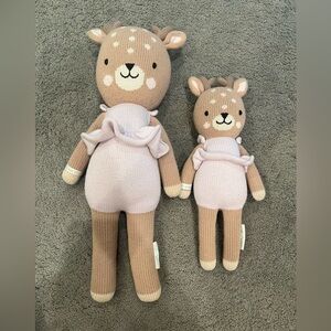 Cuddle + Kind Violet the Fawn Set of 2